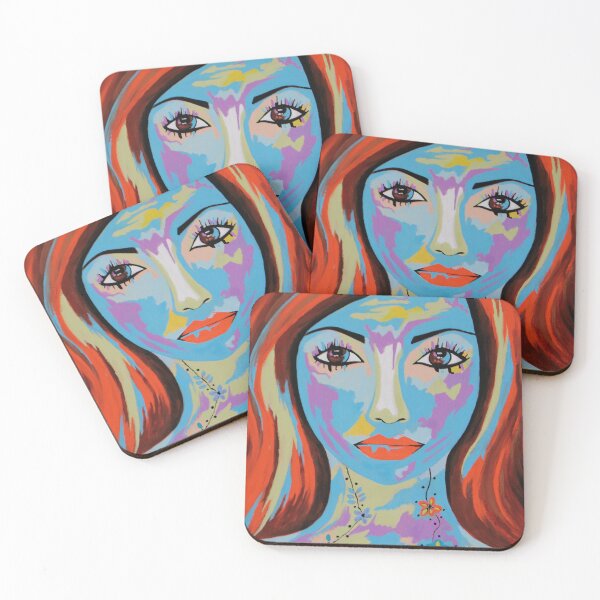 Item preview, Colorful Abstract Woman Painting designed and sold by Sartoris Art.