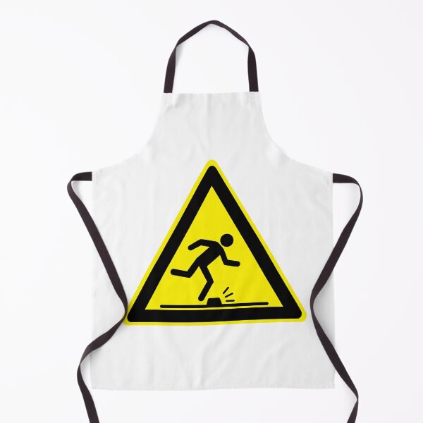 Item preview, Warning Sign - Risk of Slips, Trips and Falls - Safety and Prevention designed and sold by Panneaux et signalisations - NPOITEVIN.