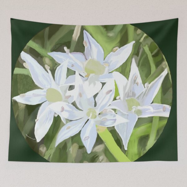 Item preview, Garlic Chives Grassy Background designed and sold by Tera Spendlove.