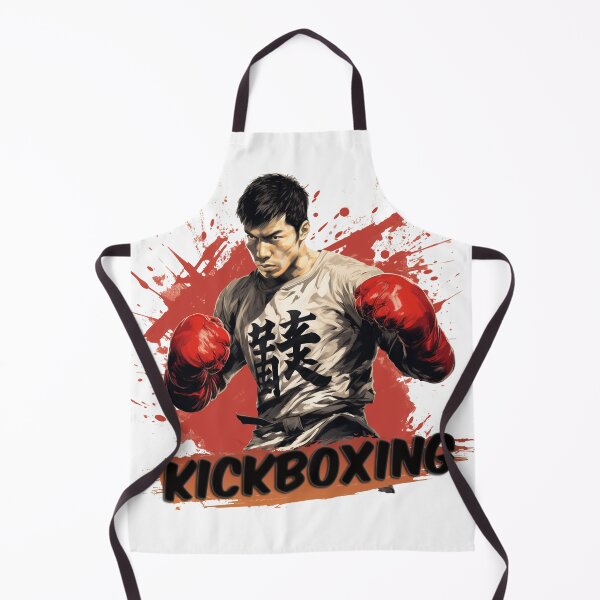 Item preview, Kickboxing Warrior | Martial Arts Combat Graphic designed and sold by Fei Long Design Hub.