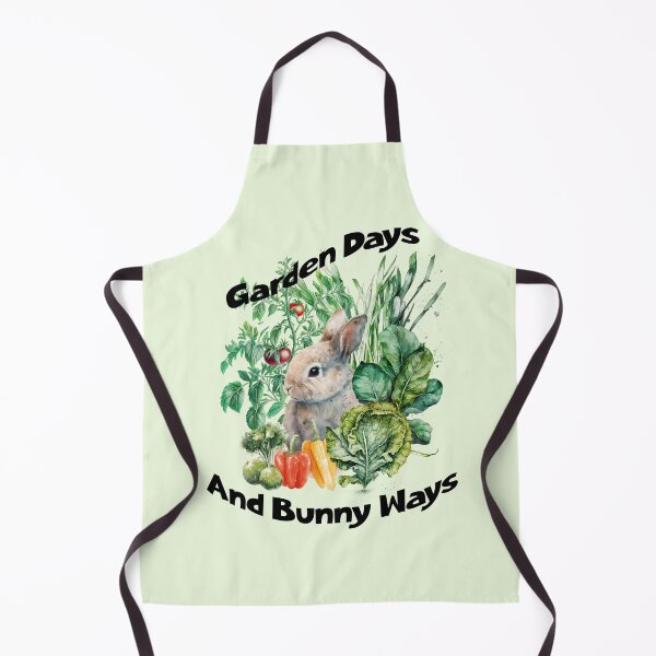 Item preview, Cute Garden Bunny with Fresh Vegetables Watercolor Cottagecore Rabbit Design designed and sold by Sachie's Studio.