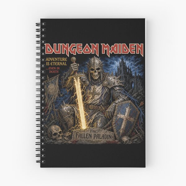Item preview, Dungeon Maiden - Heavy Metal Fantasy TTRPG Artwork designed and sold by Dice_Goblin_Studio.