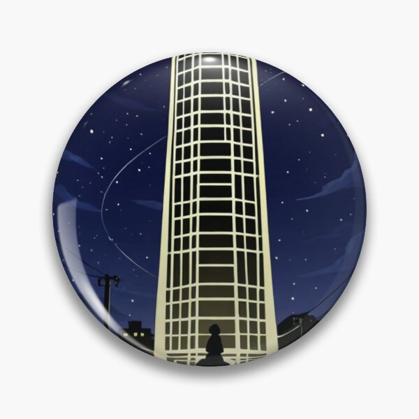 Item preview, Anime - Silhouette Bridge Night City Lights designed and sold by AnimeShin.