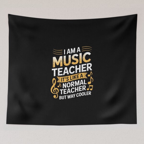 Item preview, I AM A MUSIC TEACHER IT’S LIKE A NORMAL TEACHER BUT WAY COOLER designed and sold by jkrphoto.