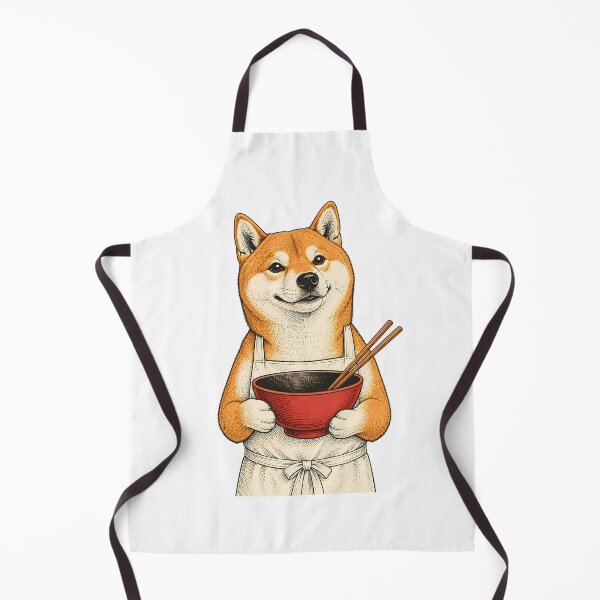 Item preview, Shiva Inu Japanese Ramen Chef designed and sold by Daily Quirk.