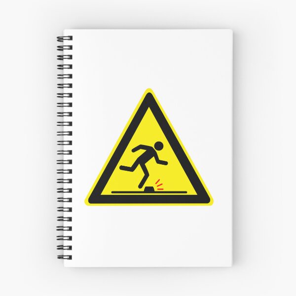 Item preview, Warning Sign - Risk of Slips, Trips and Falls - Safety and Prevention designed and sold by Panneaux et signalisations - NPOITEVIN.