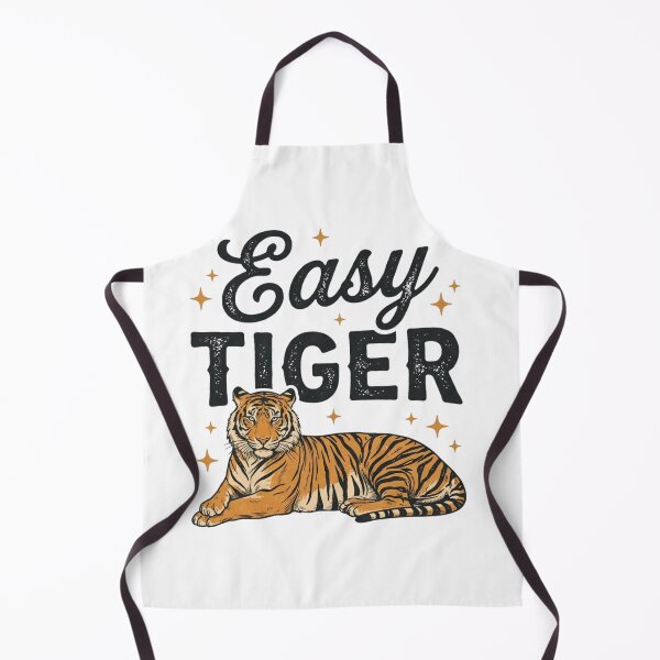 Item preview, Easy Tiger Vintage Cute Resting Tiger Quote designed and sold by raedattia.