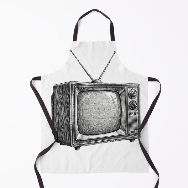 Item preview, Old Fashioned TV - Realistic black and white designed and sold by Minimalisticaly.