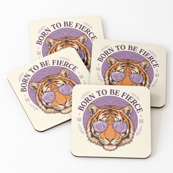 Item preview, Born to be Fierce designed and sold by JEMAR Designs.