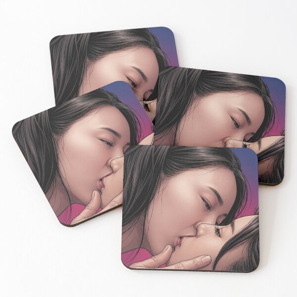 Item preview, Bodyguard Kiss Thai GL Tv Series Lgbtq+ Sapphic WLW Home Decor Poster Print Art Comic Pride  designed and sold by Mind Space.