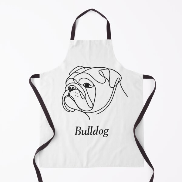 Item preview, Bulldog Minimalist One Line Art designed and sold by Tee Visions.