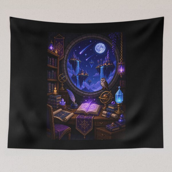 Item preview, Celestial Spellbook and the Floating Moon Kingdoms designed and sold by Sketchlegacy.