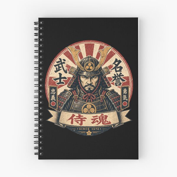Item preview, Vintage Japanese Samurai Warrior - Honor and Courage designed and sold by Graphic Vibe Designs.