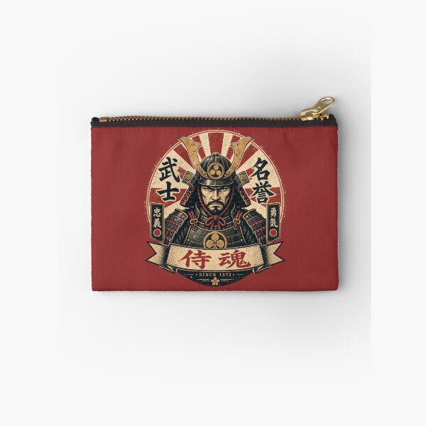 Item preview, Vintage Japanese Samurai Warrior - Honor and Courage designed and sold by Graphic Vibe Designs.