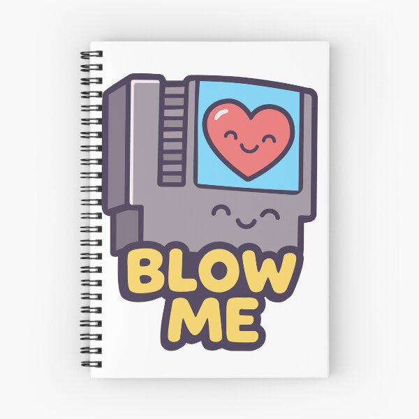 Item preview, Cute Blow Me Kawaii NES Cartridge Funny Retro Gamer Design designed and sold by CLUB SODA KID DESIGNS.