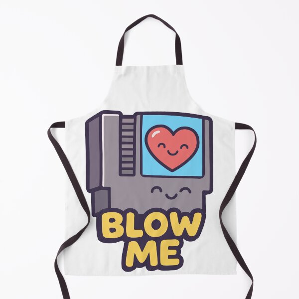 Item preview, Cute Blow Me Kawaii NES Cartridge Funny Retro Gamer Design designed and sold by CLUB SODA KID DESIGNS.
