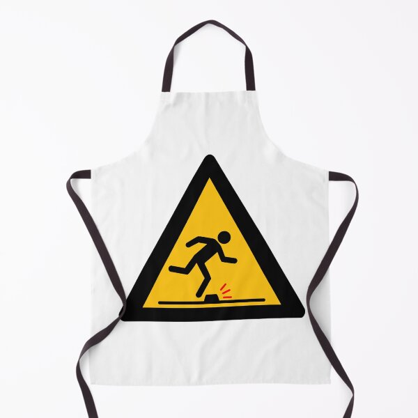 Item preview, Warning Sign - Risk of Slips, Trips and Falls - Safety and Prevention designed and sold by Panneaux et signalisations - NPOITEVIN.