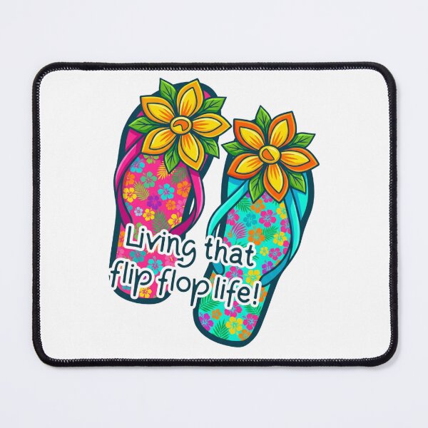 Item preview, Living That Flip Flop Life Tropical Summer Graphics designed and sold by Macias123.