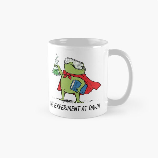 Item preview, We Experiment At Dawn Frog Science designed and sold by Doodletext.