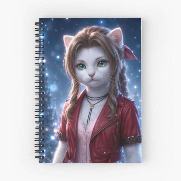 Item preview, Warrior Flower Girl Kitten - Video Game Cosplay Art designed and sold by TheCoolCatsMx.