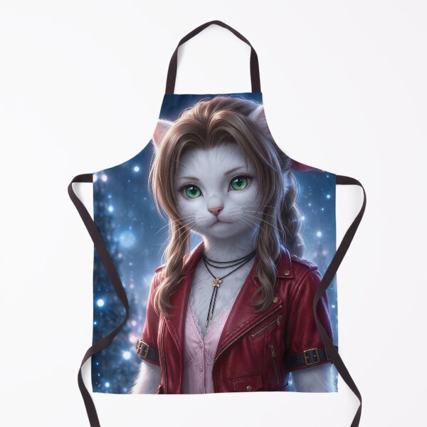 Item preview, Warrior Flower Girl Kitten - Video Game Cosplay Art designed and sold by TheCoolCatsMx.