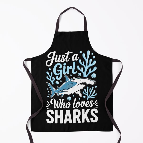 Item preview, Just a Girl Who Loves Sharks designed and sold by jkrphoto.