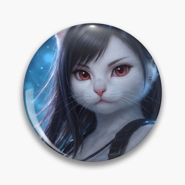 Item preview, Fighting Kitten - Video Game Cosplay Art designed and sold by TheCoolCatsMx.