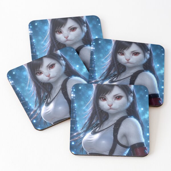 Item preview, Fighting Kitten - Video Game Cosplay Art designed and sold by TheCoolCatsMx.
