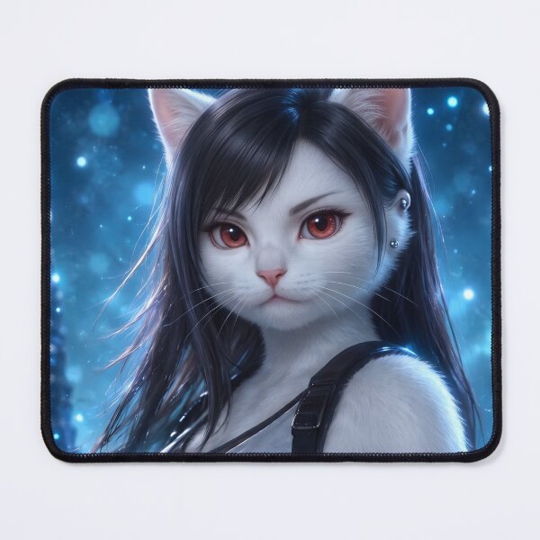 Item preview, Fighting Kitten - Video Game Cosplay Art designed and sold by TheCoolCatsMx.