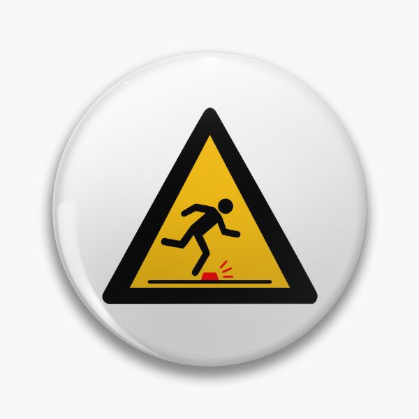 Item preview, Warning Sign - Risk of Slips, Trips and Falls - Safety and Prevention designed and sold by Panneaux et signalisations - NPOITEVIN.