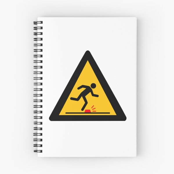 Item preview, Warning Sign - Risk of Slips, Trips and Falls - Safety and Prevention designed and sold by Panneaux et signalisations - NPOITEVIN.