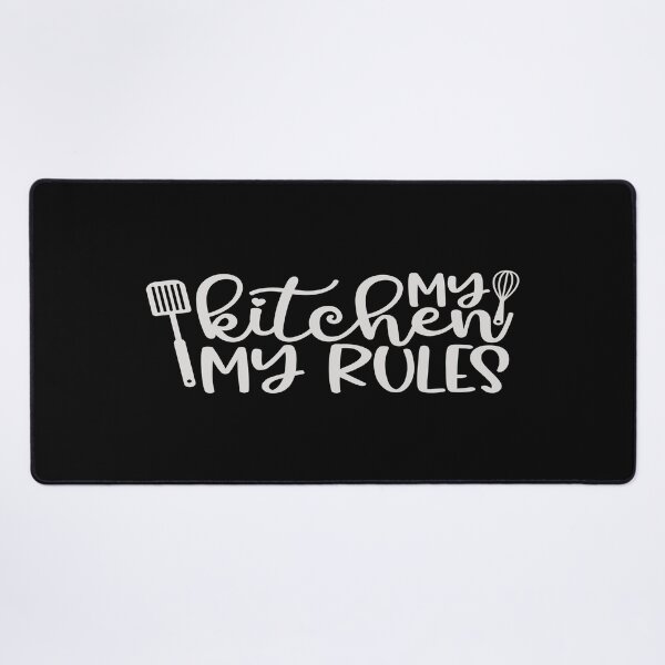 Item preview, My Kitchen My Rules – Funny Kitchen Quote & Cooking Humor designed and sold by phassystore.
