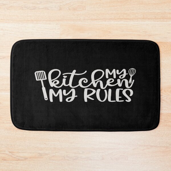 Item preview, My Kitchen My Rules – Funny Kitchen Quote & Cooking Humor designed and sold by phassystore.
