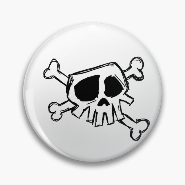 Item preview, Hand Drawn Cartoon Skull and Crossbones Sketch designed and sold by Macias123.
