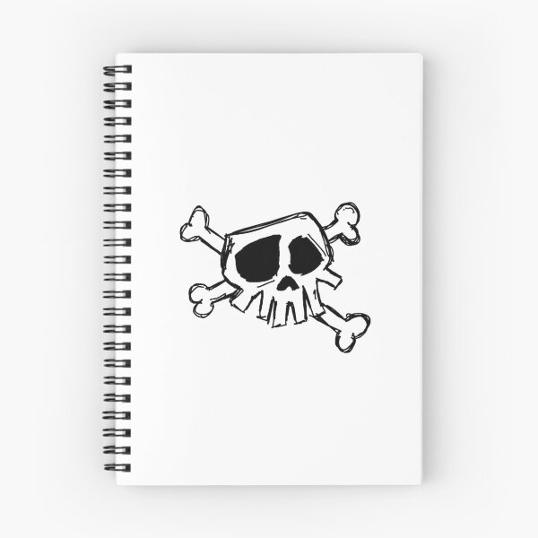 Item preview, Hand Drawn Cartoon Skull and Crossbones Sketch designed and sold by Macias123.