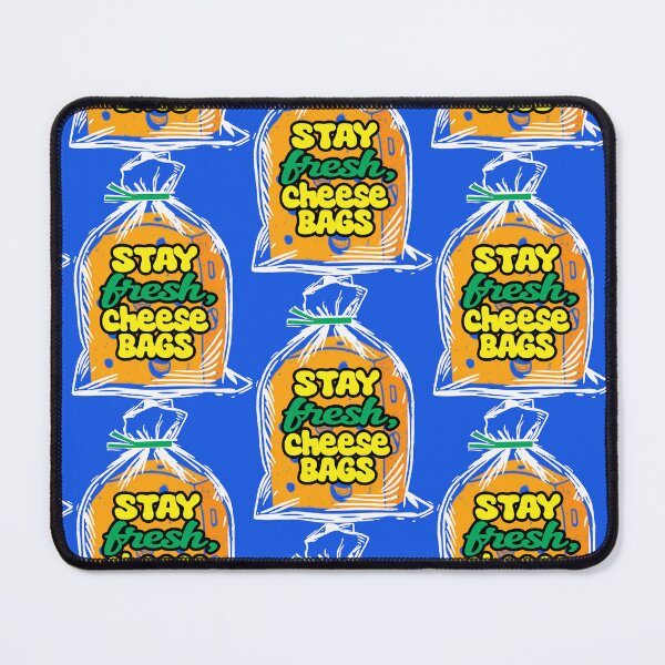 Item preview, Random humor greeting farewell funny insult stay fresh cheese bags designed and sold by BigMRanch.