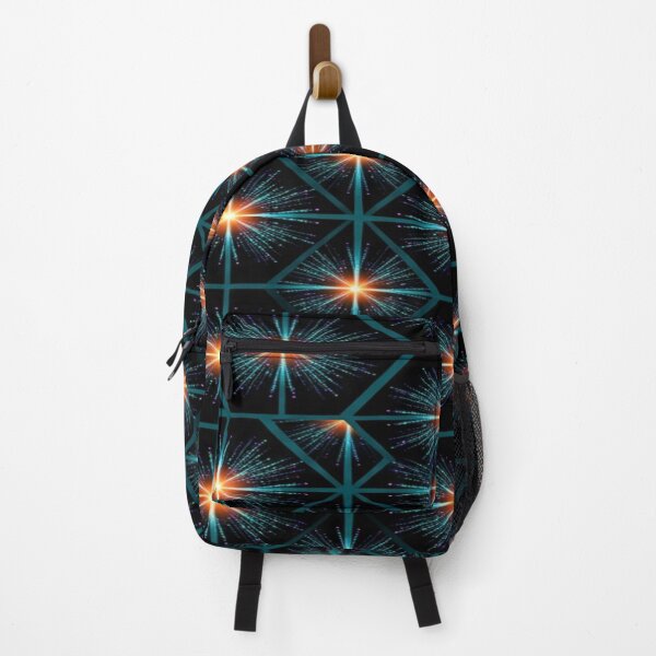 Item preview, Cosmic Starburst Geometric Hexagon Pattern Design designed and sold by WitchyBotanicaArt.