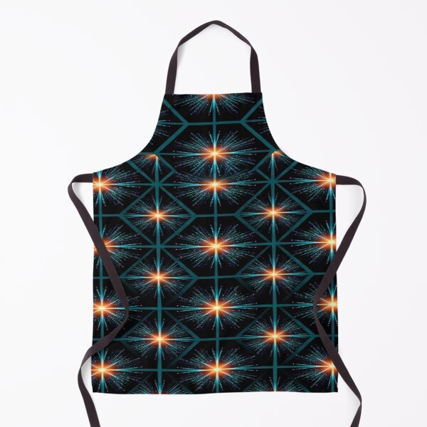 Item preview, Cosmic Starburst Geometric Hexagon Pattern Design designed and sold by WitchyBotanicaArt.