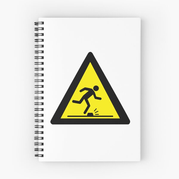 Item preview, Warning Sign - Risk of Slips, Trips and Falls - Safety and Prevention designed and sold by Panneaux et signalisations - NPOITEVIN.