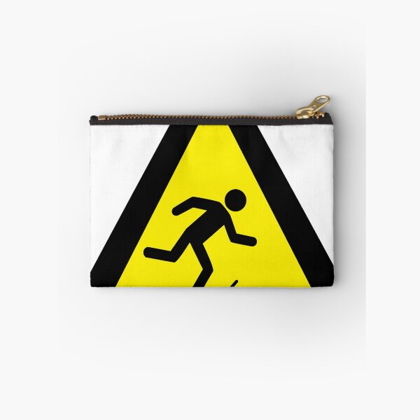 Item preview, Warning Sign - Risk of Slips, Trips and Falls - Safety and Prevention designed and sold by Panneaux et signalisations - NPOITEVIN.