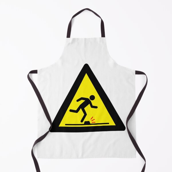 Item preview, Warning Sign - Risk of Slips, Trips and Falls - Safety and Prevention designed and sold by Panneaux et signalisations - NPOITEVIN.