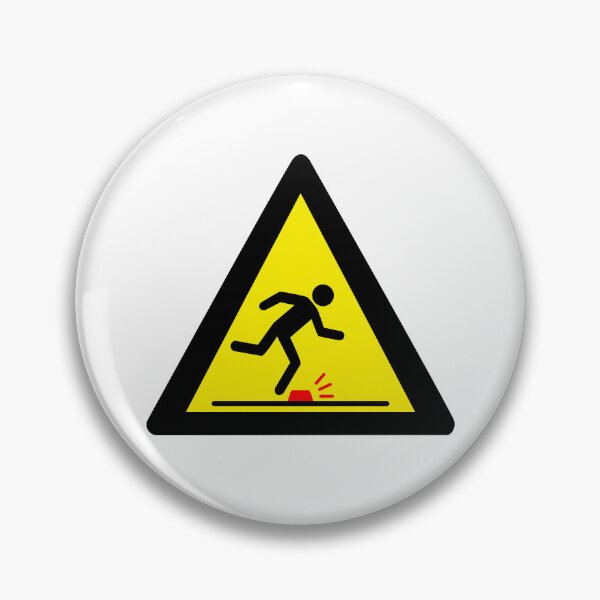 Item preview, Warning Sign - Risk of Slips, Trips and Falls - Safety and Prevention designed and sold by Panneaux et signalisations - NPOITEVIN.