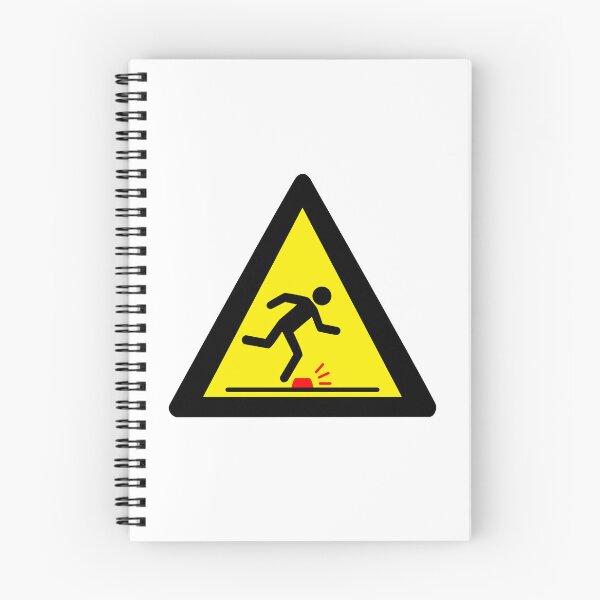 Item preview, Warning Sign - Risk of Slips, Trips and Falls - Safety and Prevention designed and sold by Panneaux et signalisations - NPOITEVIN.