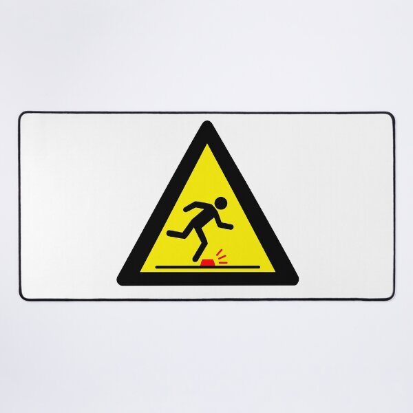 Item preview, Warning Sign - Risk of Slips, Trips and Falls - Safety and Prevention designed and sold by Panneaux et signalisations - NPOITEVIN.
