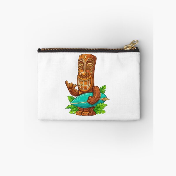 Item preview, Hawaiian Tiki God Surfing Tropical Summer Vacation designed and sold by Macias123.