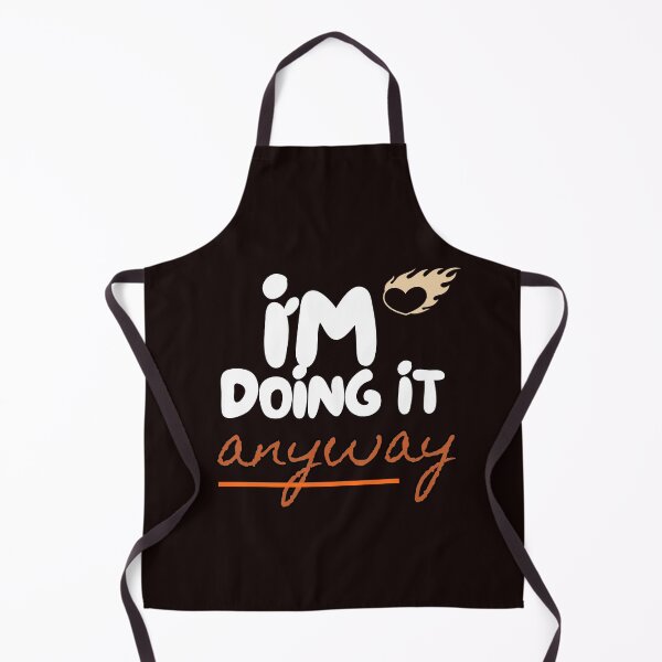 Item preview, I'm Doing It Anyway Script Motivational Quote designed and sold by MissLotusStudio.