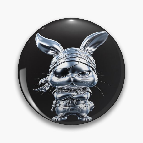 Item preview, The Most Badass Rabbit in the Burrow designed and sold by RAYBIL.