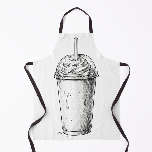 Item preview, Milkshake - Realistic Black and white designed and sold by Minimalisticaly.