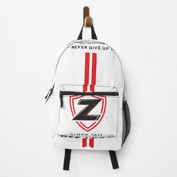 Item preview, White Legacy Shield | Minimal Sports Typography Design | Red & White Athletic Graphic designed and sold by SupernovaNote.