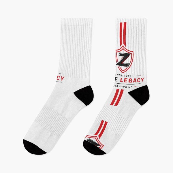 Item preview, White Legacy Shield | Minimal Sports Typography Design | Red & White Athletic Graphic designed and sold by SupernovaNote.